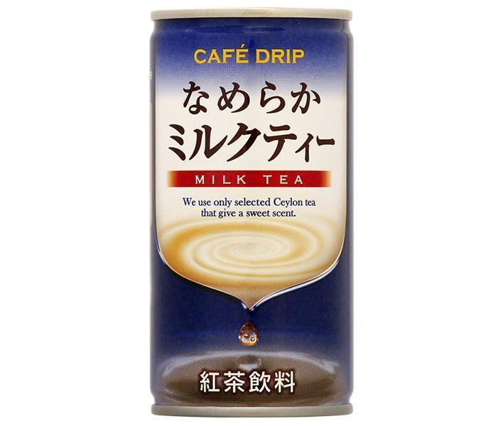 富永貿易 カフェドリップ なめらかミルクティー 185g缶×30本入