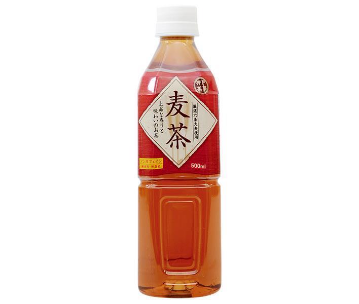 富永貿易 神戸茶房 麦茶 500mlペットボトル×24本入