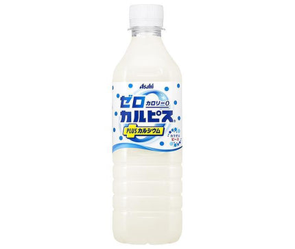 Asahi Soft Drinks Zero Calpis PLUS Calcium 500ml PET bottle x 24 bottles