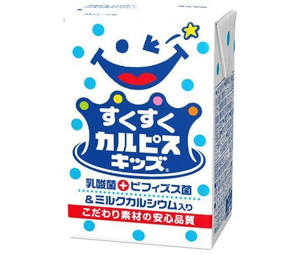 LB Sukusuku Calpis Kids 125ml paper pack x 24 bottles 