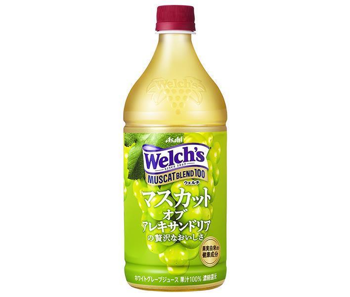 [11/25~ 10% off all products!!] Asahi Beverages Welch's Muscat Blend 100 800g PET bottle x 8 bottles