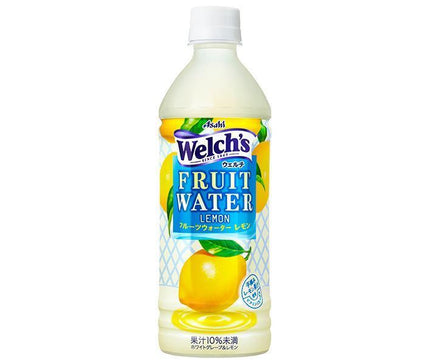 [11/25~ 10% OFF all products!!] Asahi Beverages Welch's FRUIT WATER Lemon 500ml PET bottle x 24 bottles