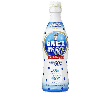 Asahi Beverages Calpis (CALPIS) 60% less sugar, for dilution, 470ml plastic bottle x 12 bottles