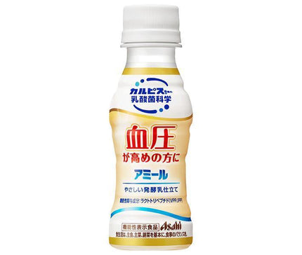 Asahi Beverage Lactic Acid Bacteria Science Amir W [Aliment avec allégations fonctionnelles] Bouteille en plastique de 100 ml x 30 bouteilles 