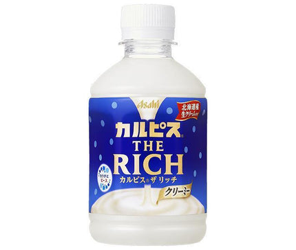 Asahi Soft Drinks Calpis THE RICH 280ml PET bottle x 24 bottles 