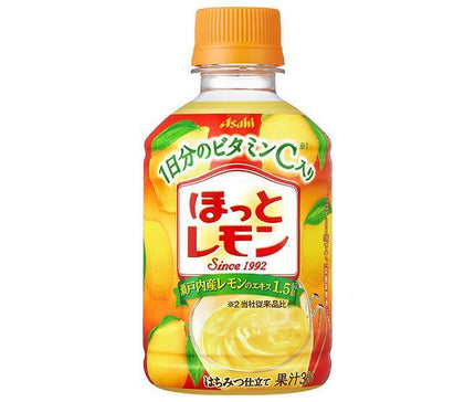 [11/25~ 10% OFF all products!!] Asahi Soft Drinks [HOT] Hot Lemon 280ml PET bottle x 24 bottles