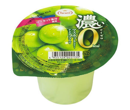 Tarami Rich 0kcal Muscat Jelly 195g x 24 (6 x 4) pieces 