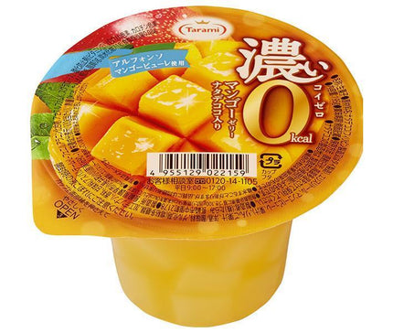 Tarami Rich 0kcal Mango Jelly 195g x 24 (6 x 4) pieces 