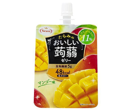 Tarami Delicious Konjac Jelly Mango Flavor 150g Pouch x 30 Pieces 