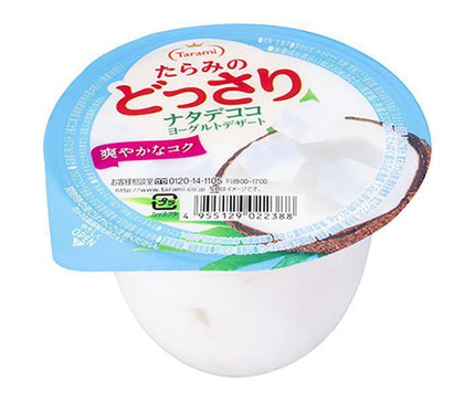 Tarami Tarami's Lots of Nata de Coco Yogurt Dessert 230g x 24 (6 x 4) pieces 