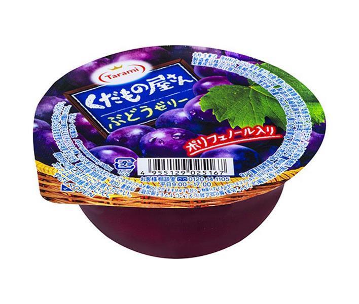 [11/25~ 10% off all products!!] Tarami Fruit Shop Grape Jelly 160g x 36 (6 x 6) pieces