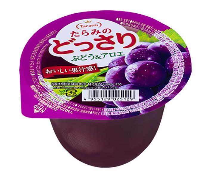 たらみ たらみのどっさり ぶどう＆アロエ 230g×24(6×4)個入【日本出荷】