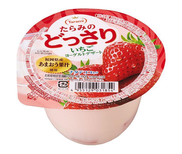 Tarami Tarami's Dossari Dessert au yaourt aux fraises 230 g x 24 (6 x 4) pièces 