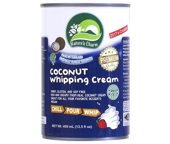 Yuuki Foods Coconut Whipping Cream 405g Can x 12 pcs 