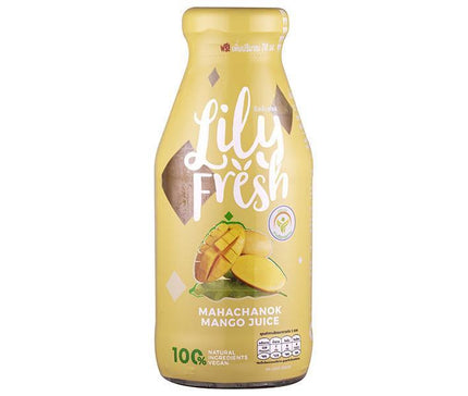 [11/25~ 10% off all products!!] Yuuki Foods Mango Juice 250ml bottle x 12 bottles