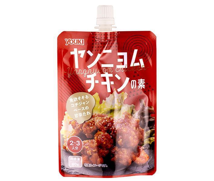 Yuki Foods Mélange de poulet Yangnyeom 80 g sachets x 30 (5 x 6) sachets 