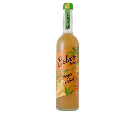 Yuuki Foods Organic Cordial Ginger 500ml bottle x 6 