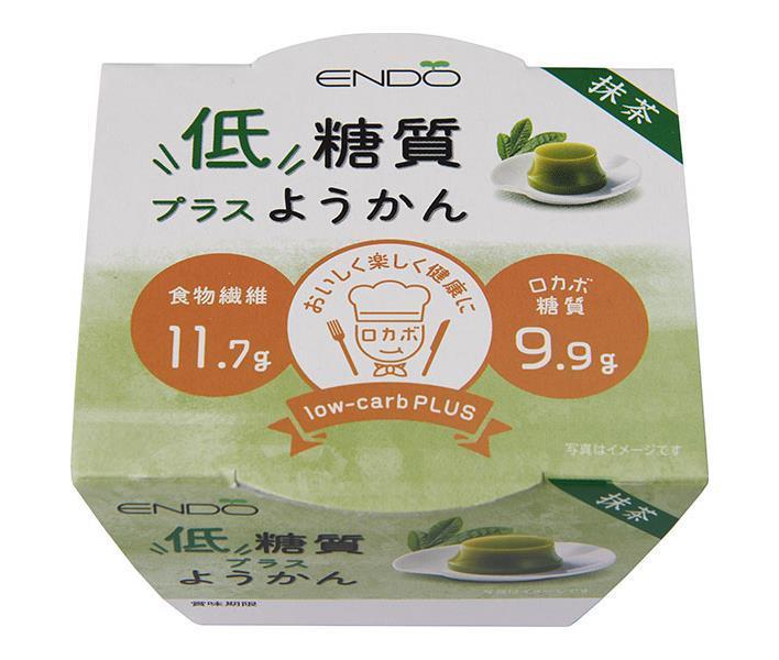 Endo Seian Low Sugar Plus Yokan Matcha 90g x 24 (6 x 4) morceaux 