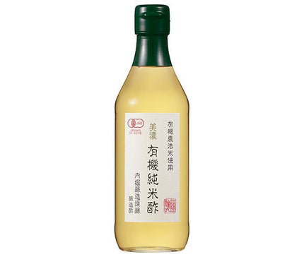 Vinaigre Junmai biologique Uchibori Jozo Mino bouteilles de 360 ​​ml x 6 bouteilles 