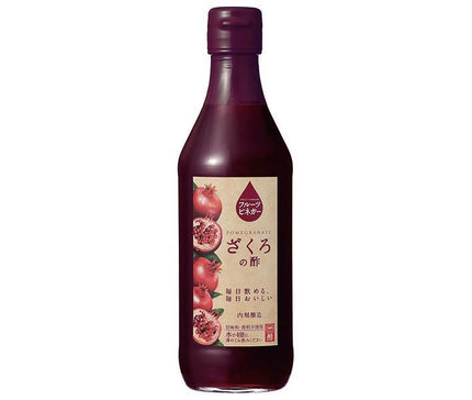 Uchibori Brewery Fruit Vinegar Pomegranate Vinegar 360ml Bottle x 6 