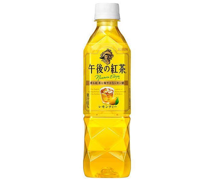 Kirin Afternoon Tea Lemon Tea [Pour vente manuelle] Bouteilles en plastique de 500 ml x 24 pièces 