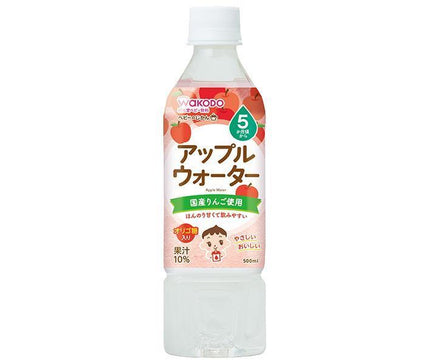 Asahi Foods Group Eau de pomme Wakodo Baby's Time Bouteille PET de 500 ml x 24 bouteilles 