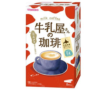 Wakodo Milkman's Coffee (14g x 8 sticks) x 12 (4 x 3) boxes 