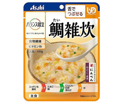 Asahi Foods Group Wakodo Menu équilibré Dorade Zosui 100 g x 24 sachets 