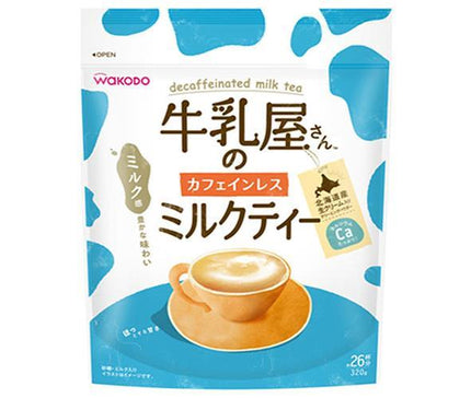 Wakodo Milk Shop Thé au lait décaféiné sachets de 320 g x 12 sachets 