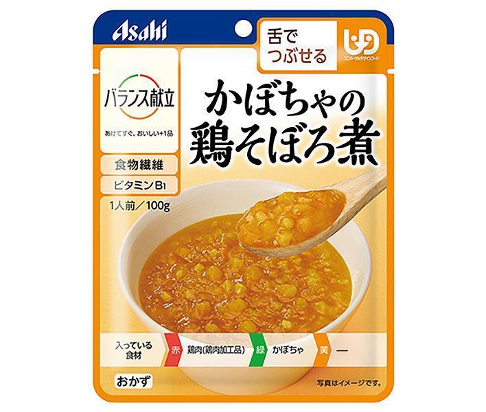 [11/25~ 10% off all products!!] Asahi Food Group Wakodo Balanced Menu Pumpkin and Chicken Mince Simmered 100g x 24 bags