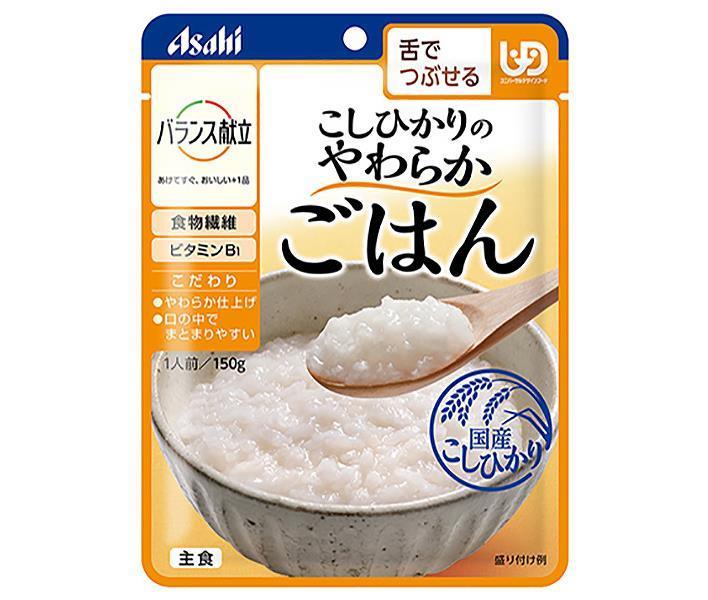 Asahi Foods Group Wakodo Menu équilibré Riz doux Koshihikari 150 g x 24 pièces 