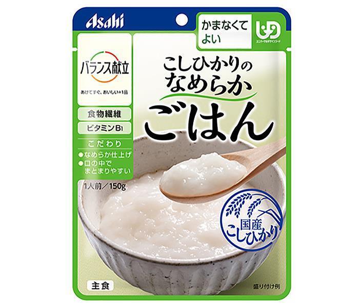 Asahi Food Group Menu équilibré Riz lisse Koshihikari 150 g x 24 pièces 