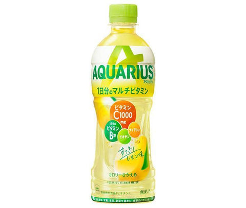 Coca-Cola Aquarius 1 jour de multivitamines Bouteilles en plastique de 500 ml x 24 bouteilles 