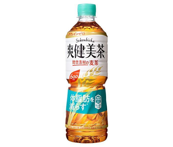 コカコーラ 爽健美茶 健康素材の麦茶 600mlペットボトル×24本入