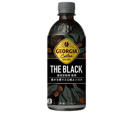 Coca-Cola Georgia the Black bouteille plastique 500ml x 24 pièces