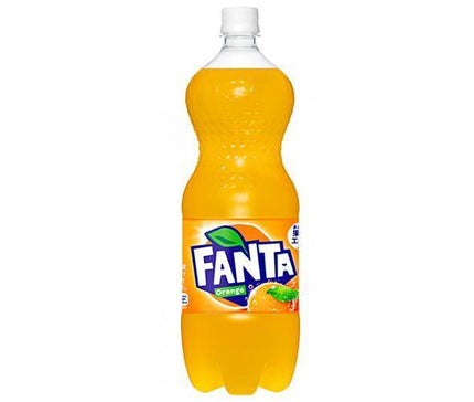 Bouteilles en plastique Coca-Cola Fanta Orange 1,5L x 6 pièces 