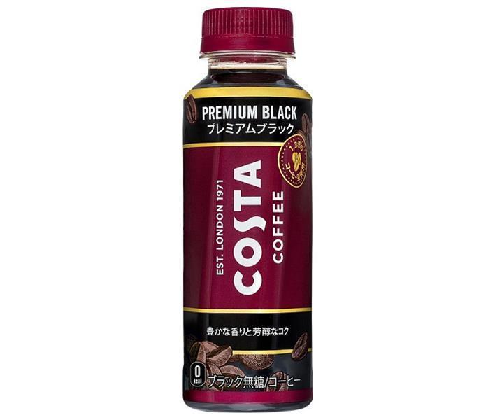 Coca-Cola Costa Coffee Premium Noir Bouteille en plastique de 265 ml x 24 bouteilles 