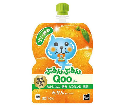 Coca-Cola Minute Maid Purun Purun Qoo Mandarin Orange 125g Pouch x 6 