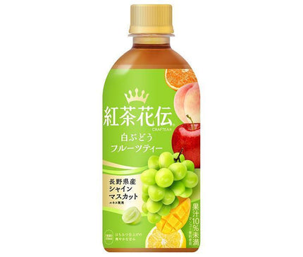 Coca-Cola Tea Kaden CRAFTEA Thé aux Raisins Blancs Bouteille PET 440 ml x 24 pièces 