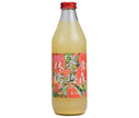 Aomori Prefecture Apple Juice Shiny Aomori Ripe Apples 1L Bottle x 6 Bottles 