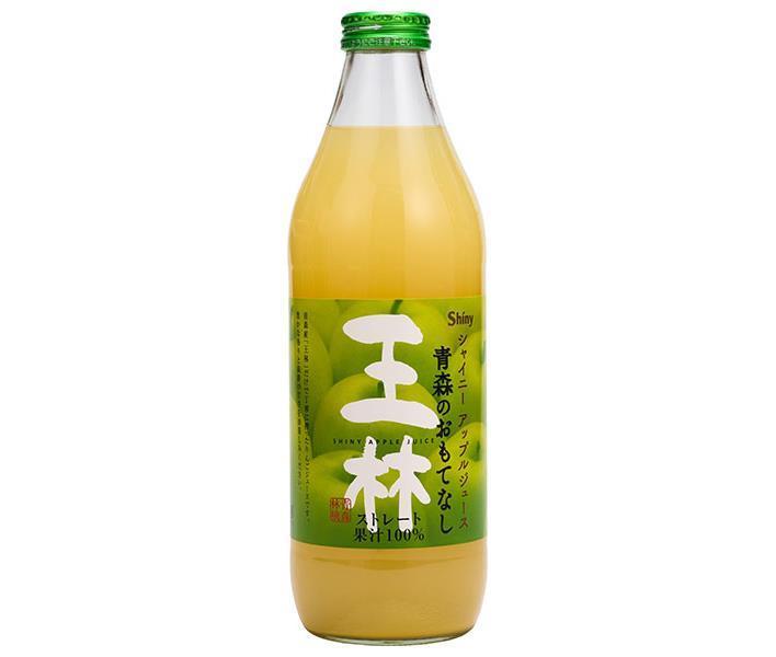 Jus de pomme de la préfecture d'Aomori Shiny Aomori Hospitality Orin bouteille de 1 L x 6 bouteilles 