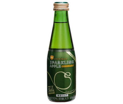 Jus de pomme de la préfecture d'Aomori Shiny Sparkling Apple Dry bouteille de 200 ml x 24 bouteilles 