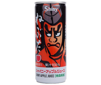 Aomori Prefecture Apple Juice Shiny Apple Juice Nebuta 250g Can x 30 Cans 