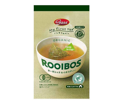 Thé Rooibos Bio Gass (type non fermenté) 45g (1,5g x 30 sachets) x 24 pièces 