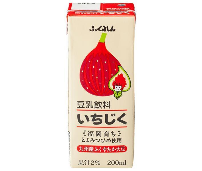 [11/25~ 10% off all products!!] Fukuren soy milk drink, fig, 200ml paper pack x 24 bottles