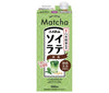 Fukuren 100% Japanese soybeans soy latte matcha 1000ml paper pack x 6 bottles