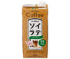 Fukuren 100% Japanese soybeans soy latte coffee 1000ml paper pack x 12 (6 x 2) bottles 