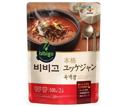 CJ Japan bibigo authentic Yukgaejang 500ml x 18 bags 