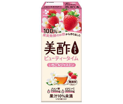 [11/25~ 10% off all products!!] CJ Japan Micho Beauty Time Strawberry & Jasmine 200ml paper pack x 24 bottles