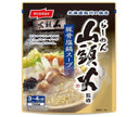 [11/25~ 10% off all products!!] Nissui Ramen Santouka Supervised Pork Bone Salt Hot Pot Soup 700g x 12 bags